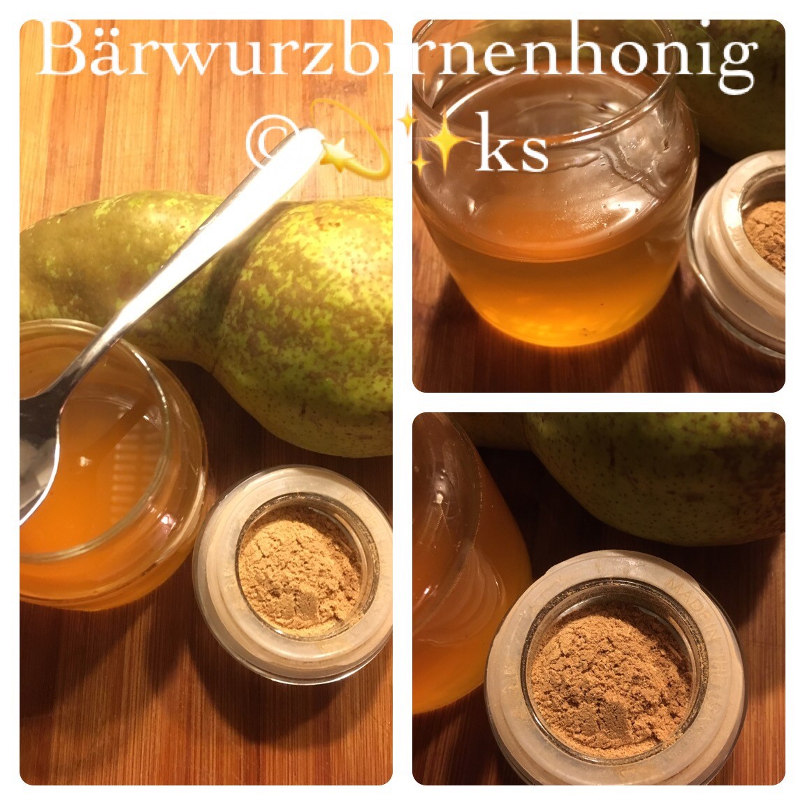 Bärwurz-Birnen-Honig