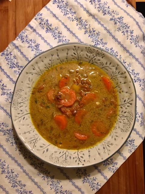 Frisches Möhren-Paprika-Curry mit…