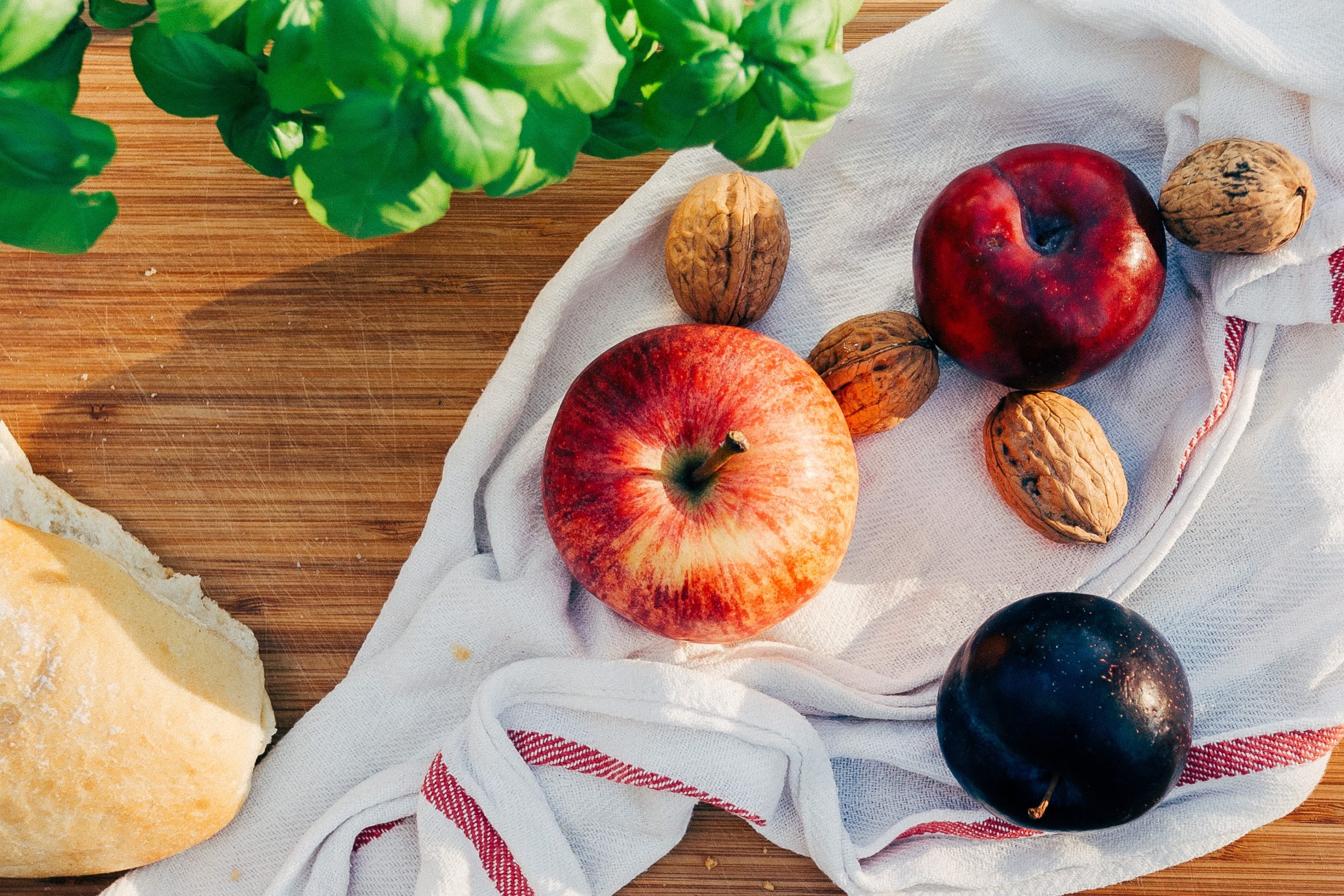 Herbstzeit-Liaison aus Apfel, Feige und Walnuss